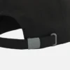 Action Adjustable Cap With Metal Buckle And Curved Brim