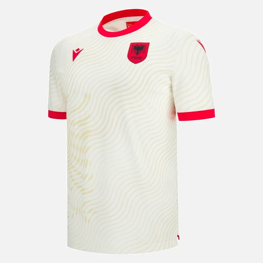 Albania National Team FSHF 2026/27 Adults’ Away Match Jersey Albania National Team FSHF 2026/27 Adults’ Away Match Jersey