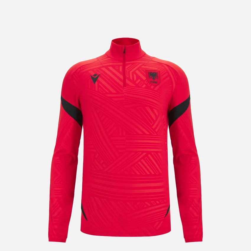Albania National Team FSHF 2026/27 Junior 1/4 Zip Top Albania National Team FSHF 2026/27 Junior 1/4 Zip Top