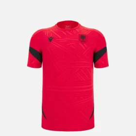 Albania National Team FSHF 2026/27 Junior Red Training Shirt Albania National Team FSHF 2026/27 Junior Red Training Shirt
