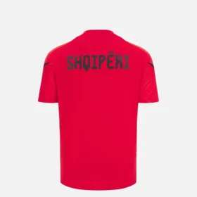 Albania National Team FSHF 2026/27 Junior Red Training Shirt Albania National Team FSHF 2026/27 Junior Red Training Shirt