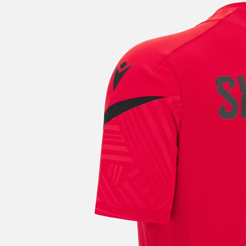 Albania National Team FSHF 2026/27 Junior Red Training Shirt Albania National Team FSHF 2026/27 Junior Red Training Shirt