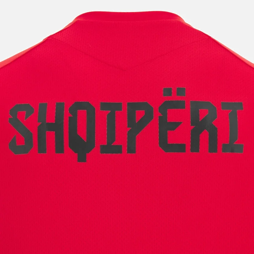 Albania National Team FSHF 2026/27 Junior Red Training Shirt Albania National Team FSHF 2026/27 Junior Red Training Shirt