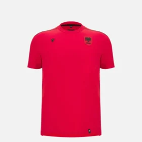 Albania National Team FSHF 2026/27 Junior Sports Red T-Shirt Athleisure