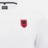 Albania National Team FSHF 2026/27 Men_x0092_s Sports White T-Shirt Athleisure Albania National Team FSHF 2026/27 Men_x0092_s Sports White T-Shirt Athleisure