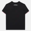 Automobili Lamborghini Squadra Corse Kid’s Black Tricolor Sports T-Shirt Automobili Lamborghini Squadra Corse Kid’s Black Tricolor Sports T-Shirt