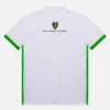 Automobili Lamborghini Squadra Corse Kid’s White Polo Shirt Automobili Lamborghini Squadra Corse Kid’s White Polo Shirt