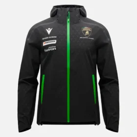 Automobili Lamborghini Squadra Corse Men’s Rainjacket Jacket Automobili Lamborghini Squadra Corse Men’s Rainjacket Jacket