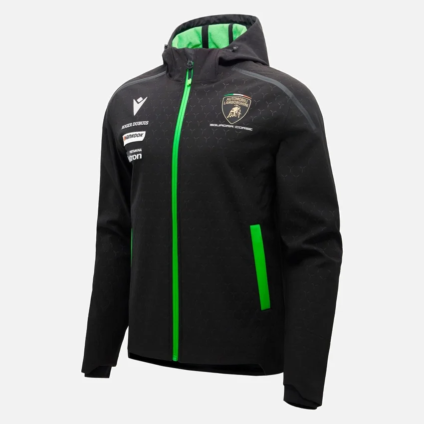Automobili Lamborghini Squadra Corse Men’s Softshell Jacket Automobili Lamborghini Squadra Corse Men’s Softshell Jacket