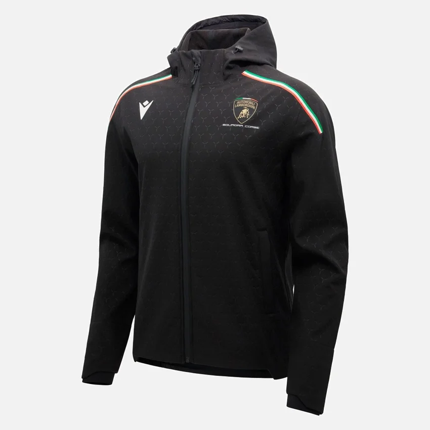 Automobili Lamborghini Squadra Corse Men’s Softshell Jacket Automobili Lamborghini Squadra Corse Men’s Softshell Jacket