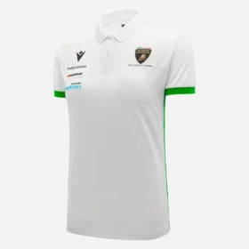 Automobili Lamborghini Squadra Corse Women’s White Polo Shirt