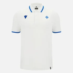 Auxerre 2025/26 Athleisure Adults’ White Travel Polo Shirt