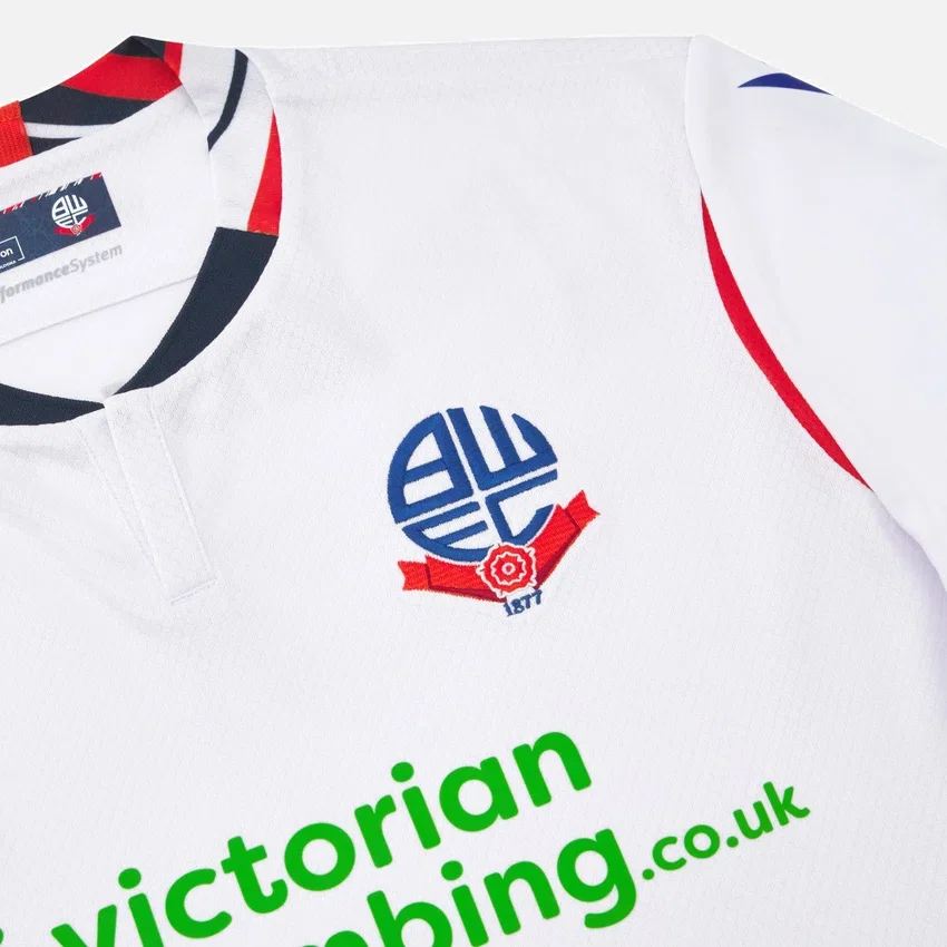 Bolton Wanderers FC 2025/26 Adults’ Home Match Jersey Bolton Wanderers FC 2025/26 Adults’ Home Match Jersey