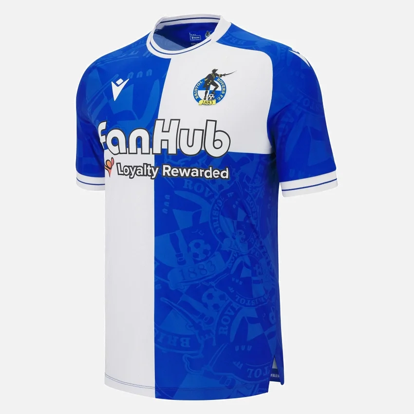 Bristol Rovers FC 2025/26 Adults’ Home Match Jersey Bristol Rovers FC 2025/26 Adults’ Home Match Jersey