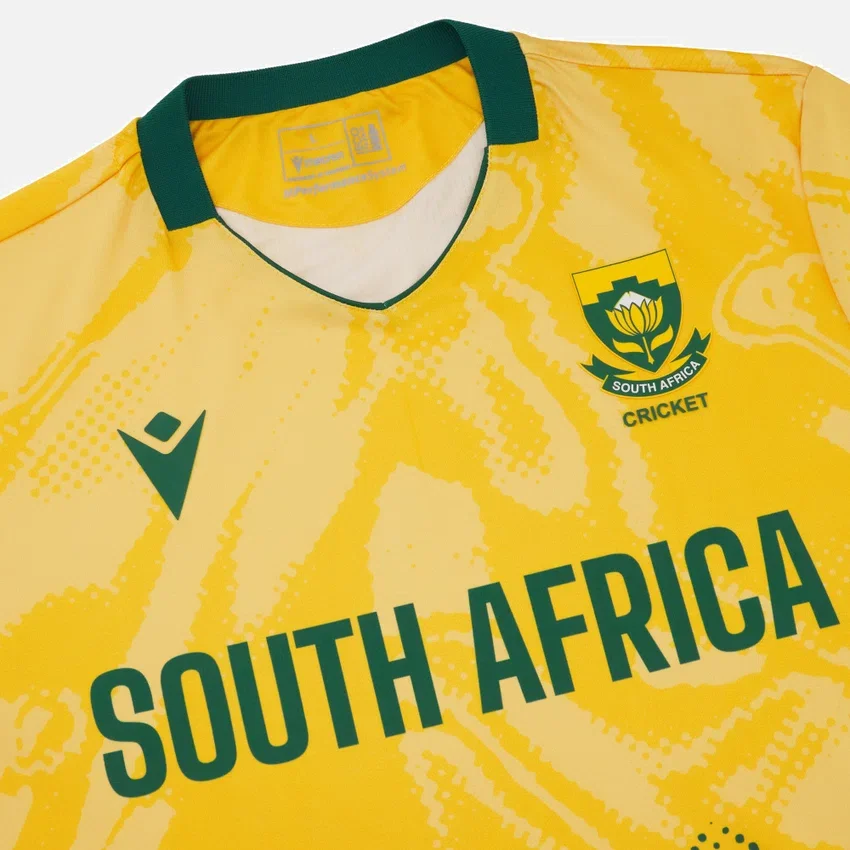 Cricket South Africa 2025/26 Long-Sleeve T20 Match Jersey Cricket South Africa 2025/26 Long-Sleeve T20 Match Jersey