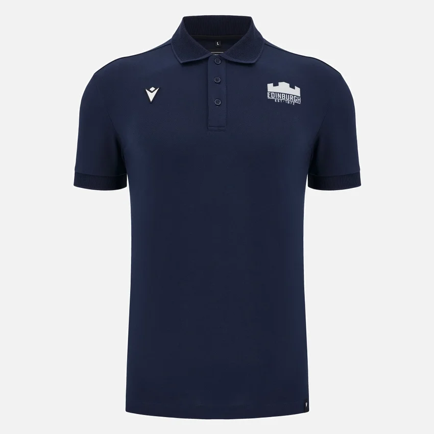 Edinburgh Rugby 2025/26 Athleisure Polo Edinburgh Rugby 2025/26 Athleisure Polo