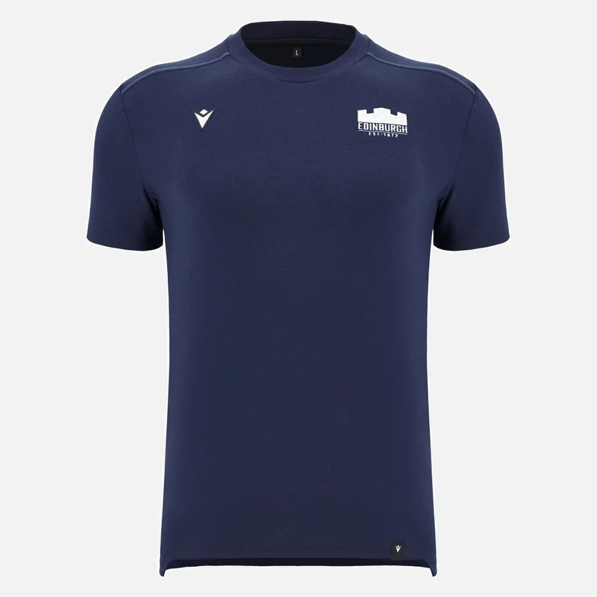 Edinburgh Rugby 2025/26 Navy Cotton Tee Edinburgh Rugby 2025/26 Navy Cotton Tee