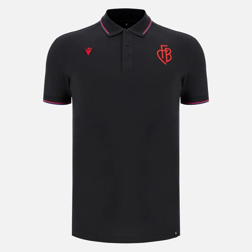 FC Basel 2025/26 Athleisure Adults’ Cotton Polo FC Basel 2025/26 Athleisure Adults’ Cotton Polo