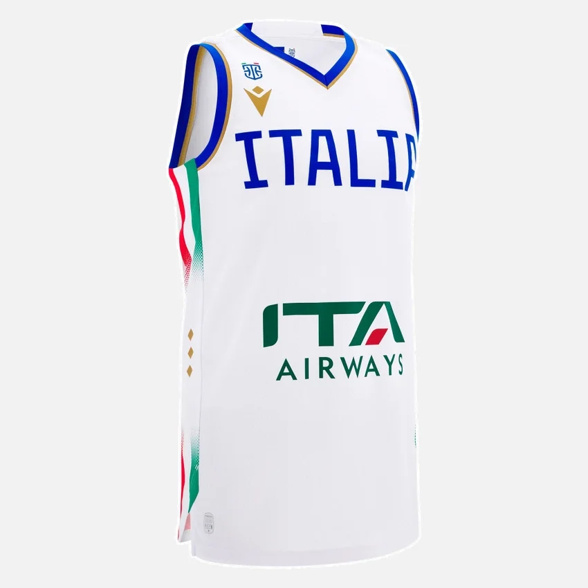 Italbasket 2025/26 adults’ home singlet Italbasket 2025/26 adults’ home singlet
