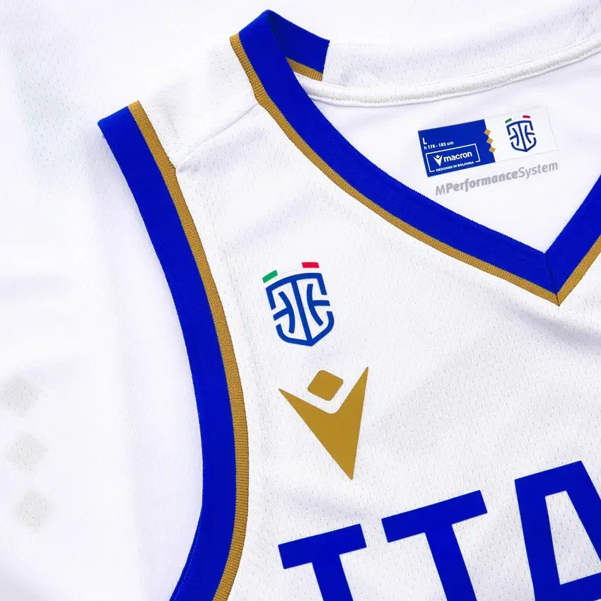 Italbasket 2025/26 adults’ home singlet Italbasket 2025/26 adults’ home singlet