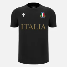 Italia Rugby 2025/26 Adults’ Fan Line Cotton T-Shirt