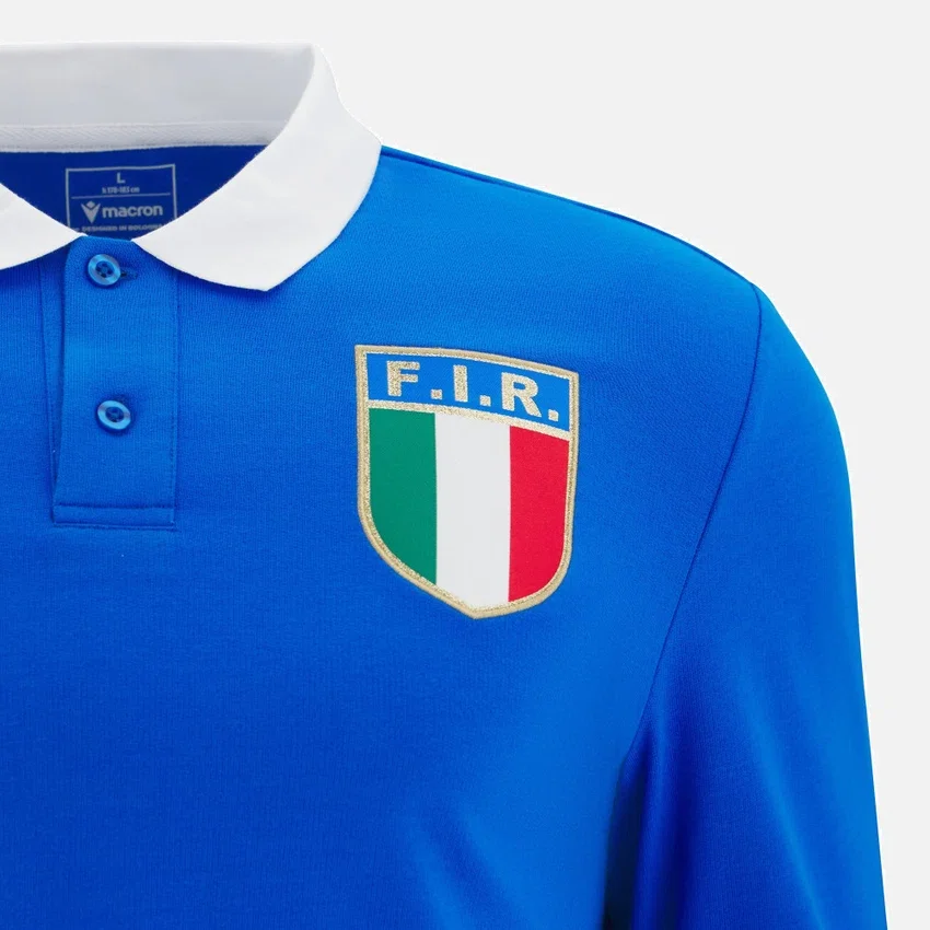 Italia Rugby 2025/26 Adults’ Fan Line Cotton T-Shirt Italia Rugby 2025/26 Adults’ Fan Line Cotton T-Shirt