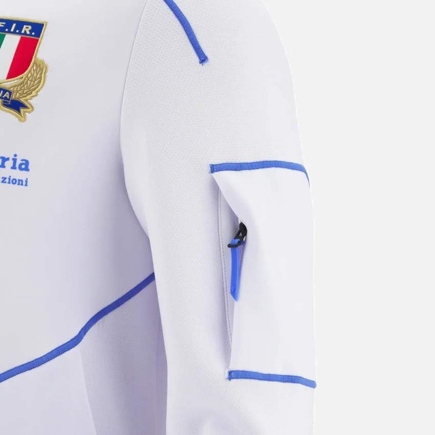 Italia Rugby 2025/26 Athleisure Adults’ Full Zip Sweatshirt Italia Rugby 2025/26 Athleisure Adults’ Full Zip Sweatshirt