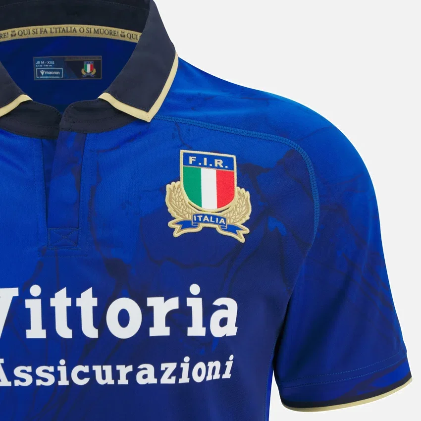 Italia Rugby 2025/26 Junior’s Home Replica Shirt Italia Rugby 2025/26 Junior’s Home Replica Shirt