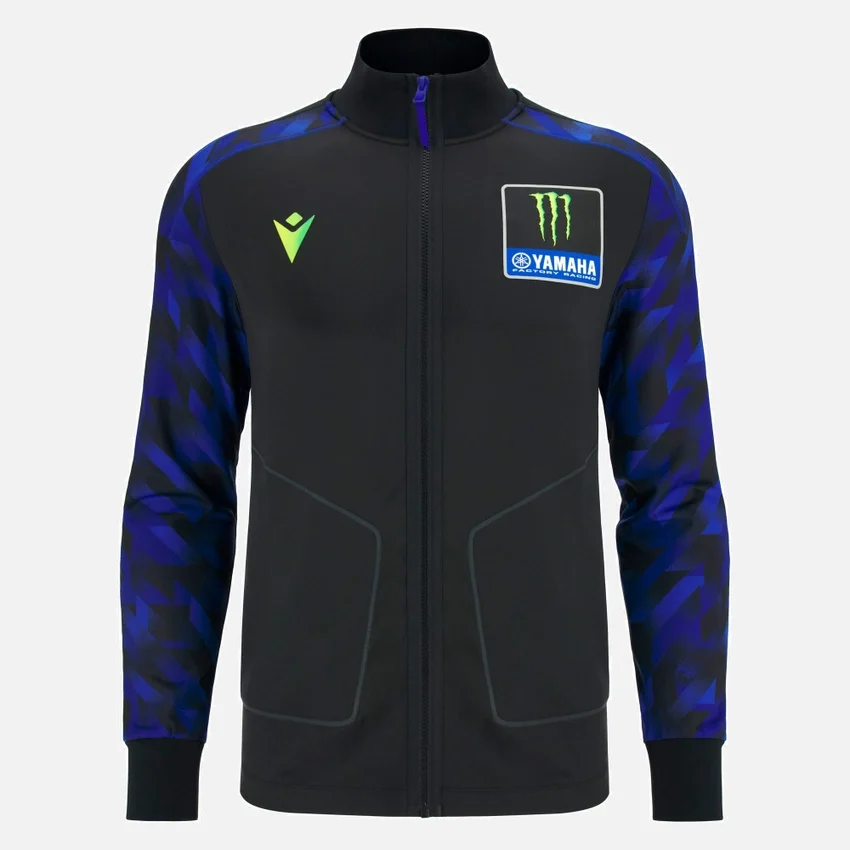 Monster Energy Yamaha MotoGP 2026 Man Fan Gear Full Zip Sweatshirt Monster Energy Yamaha MotoGP 2026 Man Fan Gear Full Zip Sweatshirt