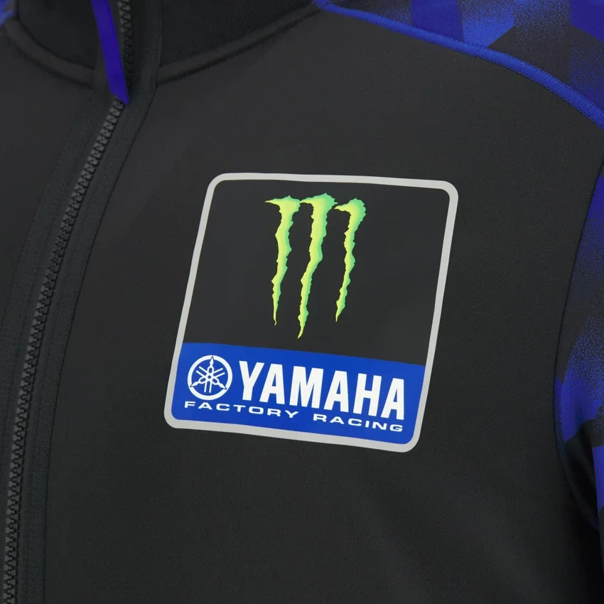 Monster Energy Yamaha MotoGP 2026 Man Fan Gear Full Zip Sweatshirt Monster Energy Yamaha MotoGP 2026 Man Fan Gear Full Zip Sweatshirt