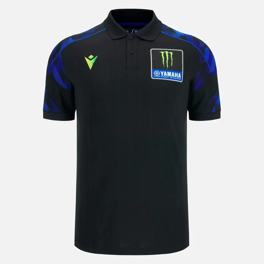 Monster Energy Yamaha MotoGP 2026 Man Fan Gear Polo Shirt Monster Energy Yamaha MotoGP 2026 Man Fan Gear Polo Shirt