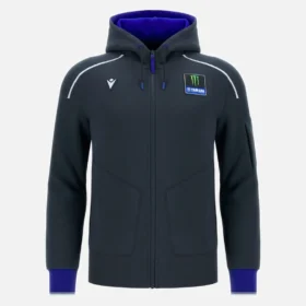 Monster Energy Yamaha MotoGP 2026 Man Travel Replica Full Zip Sweatshirt
