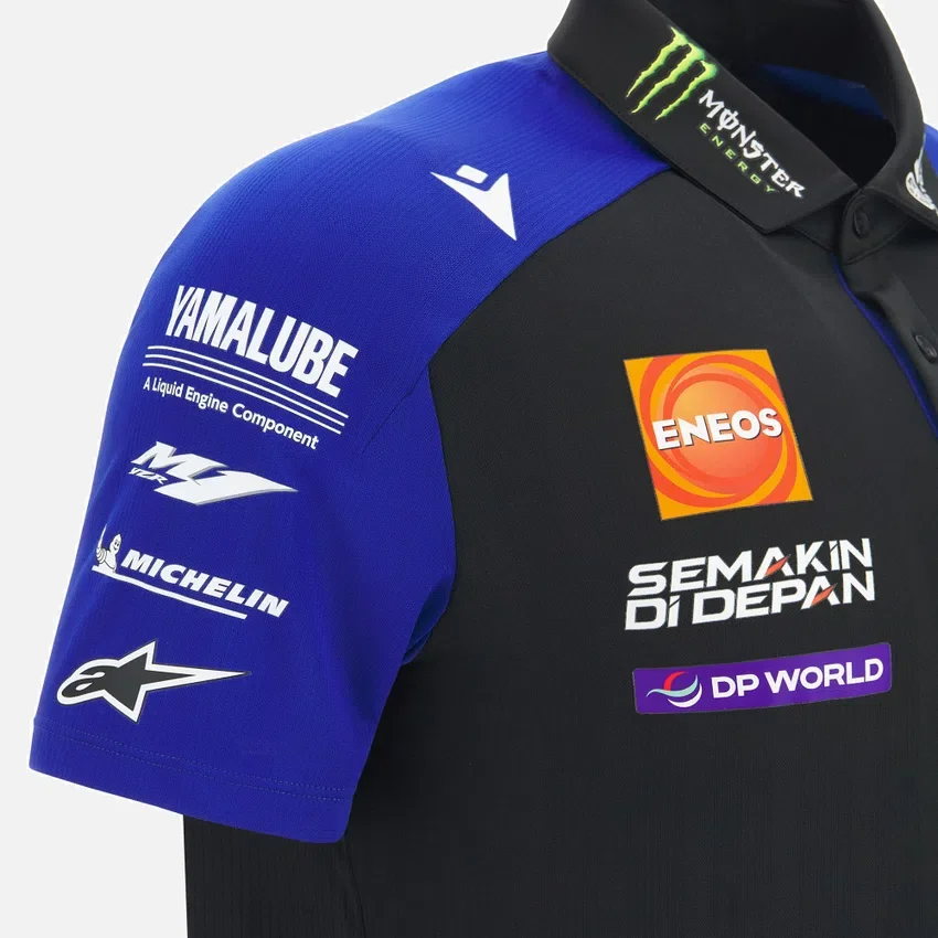 Monster Energy Yamaha MotoGP 2026 Team Replica Polo Shirt – Smaller Sizes Monster Energy Yamaha MotoGP 2026 Team Replica Polo Shirt – Smaller Sizes