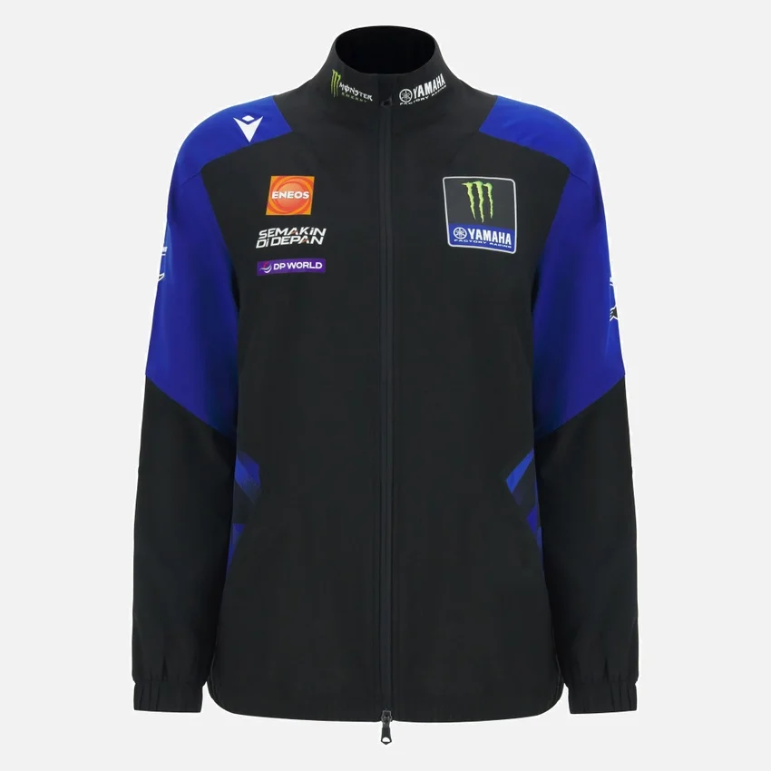 Monster Energy Yamaha MotoGP 2026 Woman Team Replica Full Zip Sweatshirt Monster Energy Yamaha MotoGP 2026 Woman Team Replica Full Zip Sweatshirt
