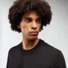 Mooncrest Crewneck Sweatshirt With Ribbed Trim Mooncrest Crewneck Sweatshirt With Ribbed Trim