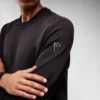 Mooncrest Crewneck Sweatshirt With Ribbed Trim Mooncrest Crewneck Sweatshirt With Ribbed Trim
