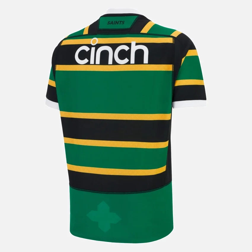 Northampton Saints 2025/26 Adults’ Home Poly Replica Shirt Northampton Saints 2025/26 Adults’ Home Poly Replica Shirt
