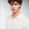 Radiant Polo Shirt With French Collar