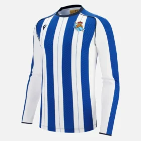 Real Sociedad 2025/26 Adults’ Slong Sleeve Home Match Jersey