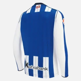 Real Sociedad 2025/26 Adults’ Slong Sleeve Home Match Jersey