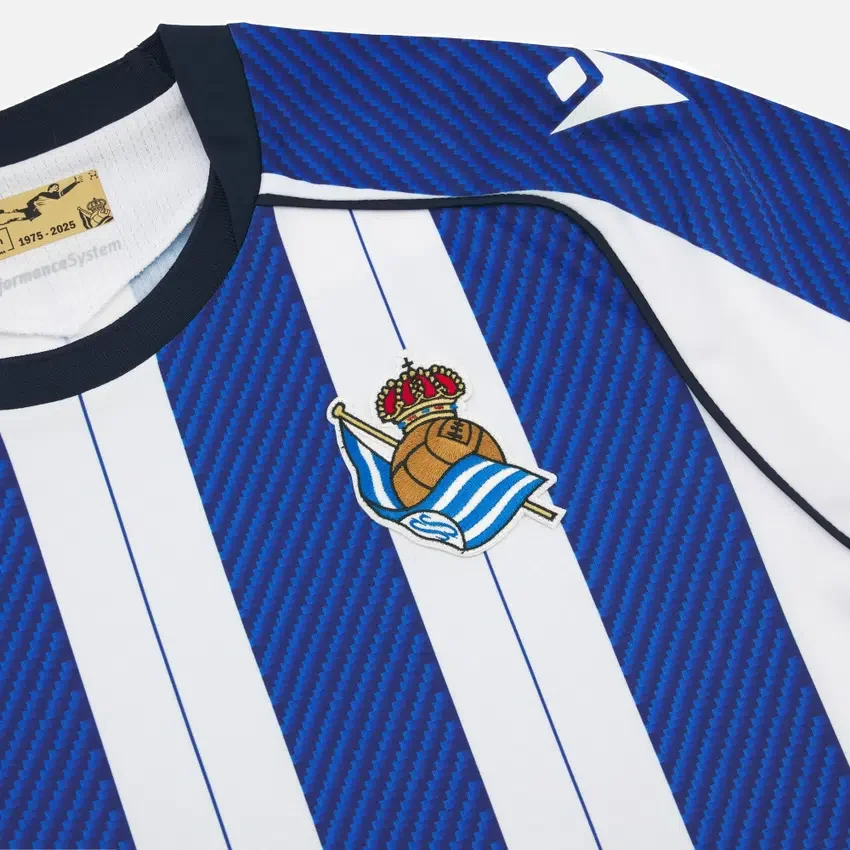 Real Sociedad 2025/26 Adults’ Slong Sleeve Home Match Jersey Real Sociedad 2025/26 Adults’ Slong Sleeve Home Match Jersey