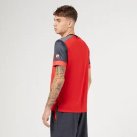 Red Padel Shirt Macron X Ducati Red Padel Shirt Macron X Ducati
