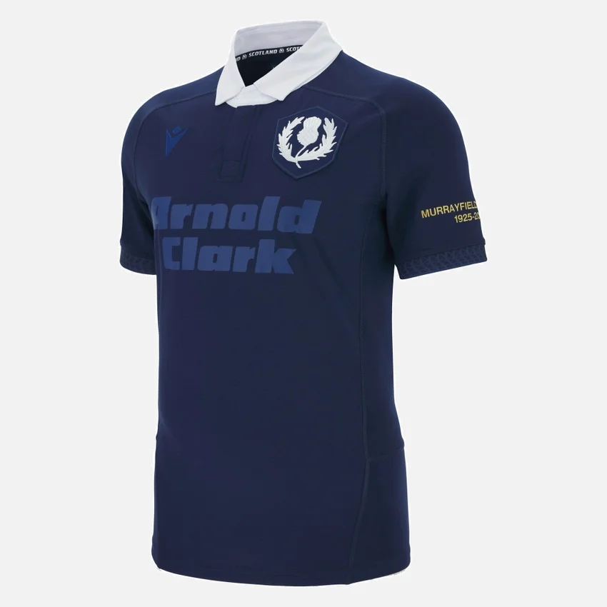 Scotland Rugby 2025 Murrayfield 100 Body Shirt Scotland Rugby 2025 Murrayfield 100 Body Shirt
