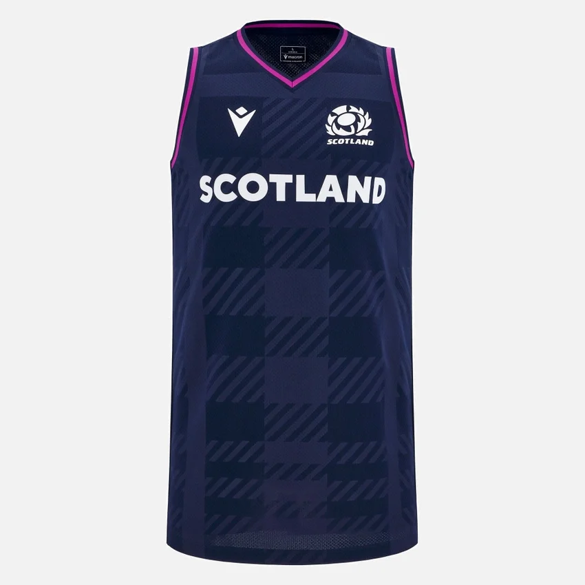 Scottish Rugby 2025/26 Basketball Singlet Scottish Rugby 2025/26 Basketball Singlet