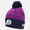 Scottish Rugby 2025/26 Navy And Purple Pom Pom Beanie