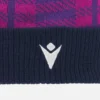 Scottish Rugby 2025/26 Navy And Purple Pom Pom Beanie