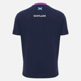 Scottish Rugby 2025/26 Navy Cotton Tee