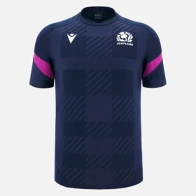 Scottish Rugby 2025/26 Navy Training Tee