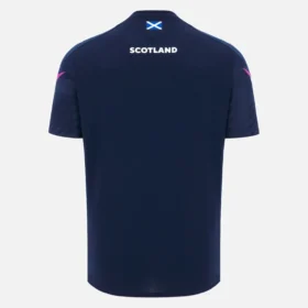 Scottish Rugby 2025/26 Navy Training Tee