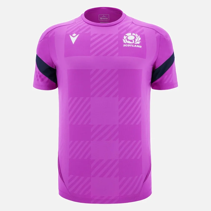 Scottish Rugby 2025/26 Purple Training Tee Scottish Rugby 2025/26 Purple Training Tee